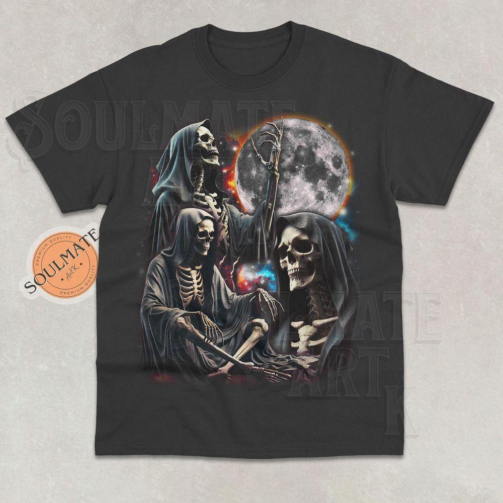 Three Skeletons Moon Vuitino Apparel Three Skeletons Moon Vuitino Apparel